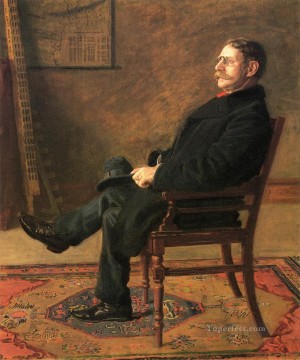  thomas art - Frank Jay St John Realism portraits Thomas Eakins